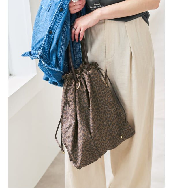 Spick and Span「《WEB限定 / 追加2予約》Spick & Span LEOPARD TOTE」|トートバッグ|