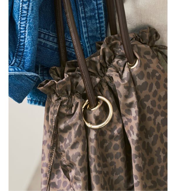 Spick and Span「《WEB限定 / 追加2予約》Spick & Span LEOPARD TOTE」|トートバッグ|