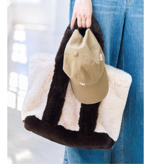 Spick and Span「《WEB限定 / 追加2予約》Spick & Span ECO FUR TOTE / エコファートート」|トートバッグ|