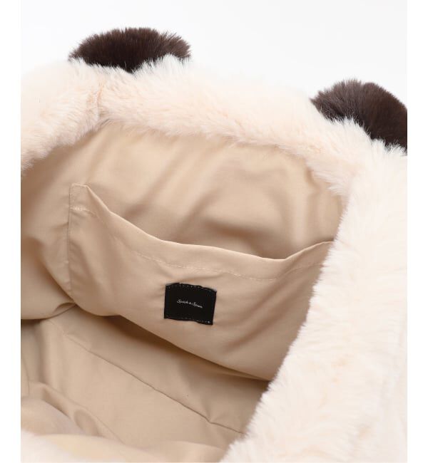 Spick and Span「《WEB限定 / 追加2予約》Spick & Span ECO FUR TOTE / エコファートート」|トートバッグ|