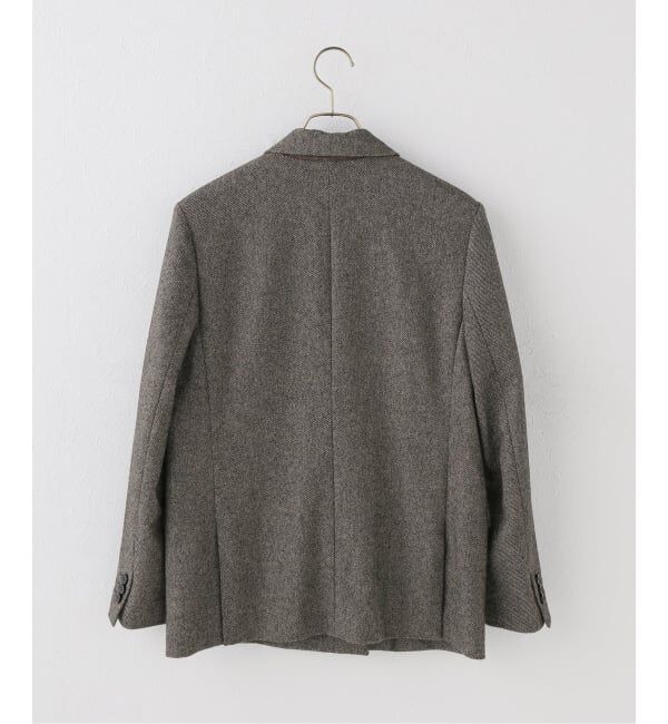 Spick and Span「《セットアップ可》メランジウールダブルブレストジャケット」|テーラードジャケット|