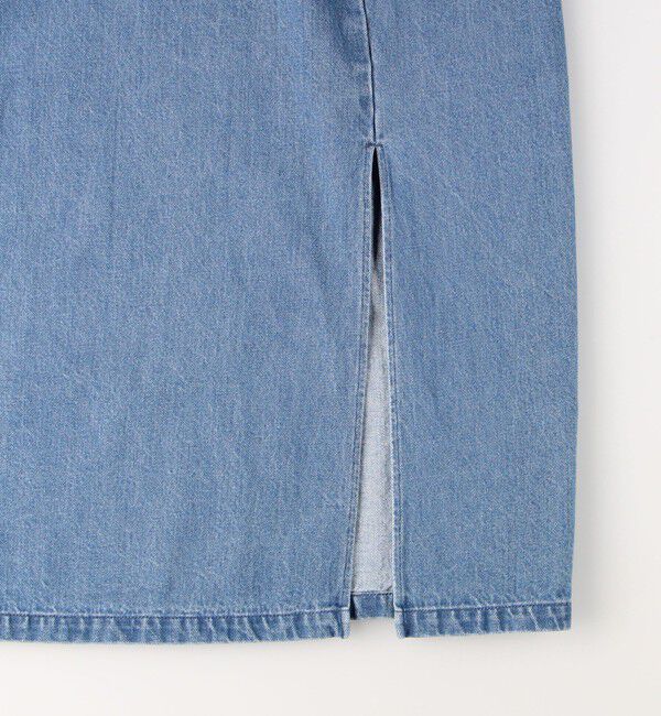 Rie Miller「【RM denim】ワンショルダーデニムジャンパースカート」|ワンピース|