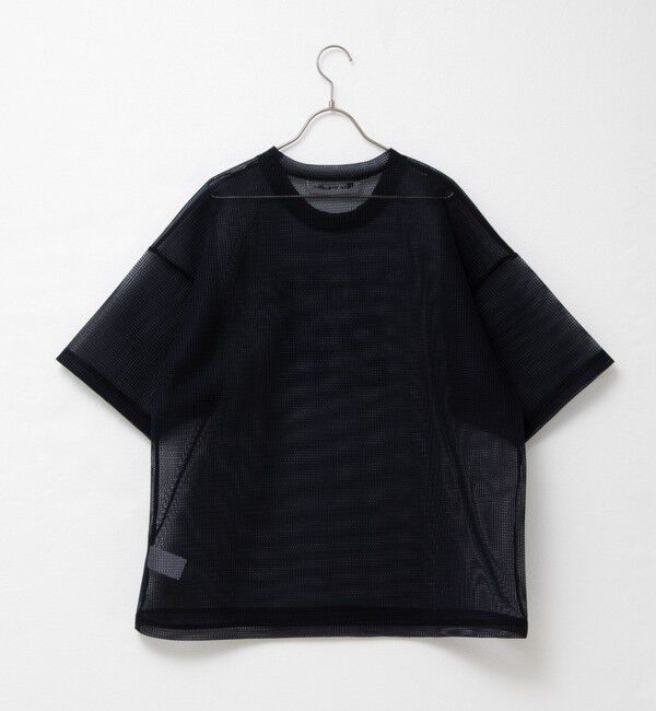 Rie Miller「ダンボールメッシュプリントTシャツ」|Tシャツ・カットソー|