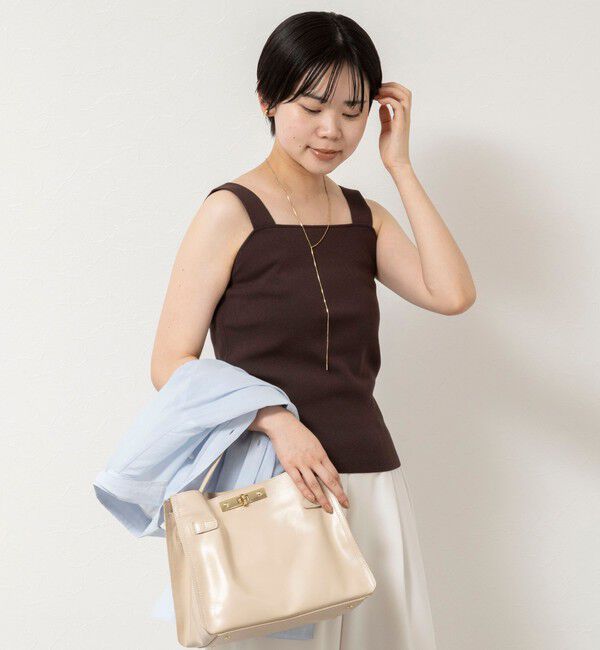 NOLLEY'S sophi「《手洗い可能》総針ニットキャミ」|ニット・セーター|