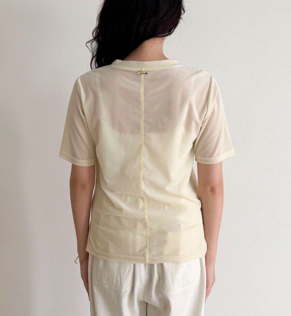 fredy emue「ベロア半袖Tシャツ」|Tシャツ・カットソー|