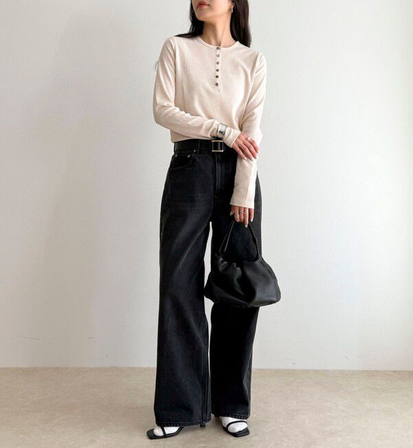 fredy emue「シアーテレコヘンリーネックプルオーバー」|Tシャツ・カットソー|