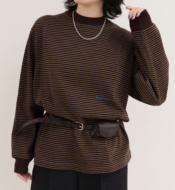 fredy emue「【L.L.Bean/エル・エル・ビーン】Union Long-Sleeve Stripe Tee」|Tシャツ・カットソー|