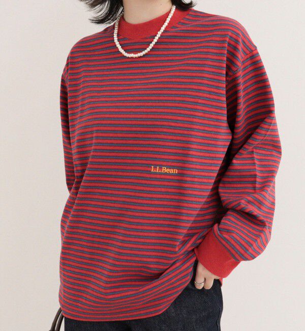 fredy emue「【L.L.Bean/エル・エル・ビーン】Union Long-Sleeve Stripe Tee」|Tシャツ・カットソー|
