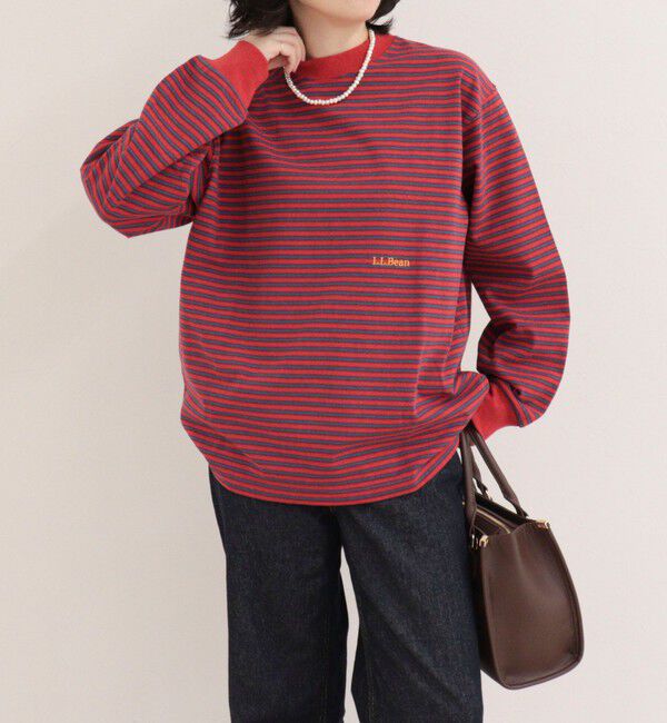 fredy emue「【L.L.Bean/エル・エル・ビーン】Union Long-Sleeve Stripe Tee」|Tシャツ・カットソー|