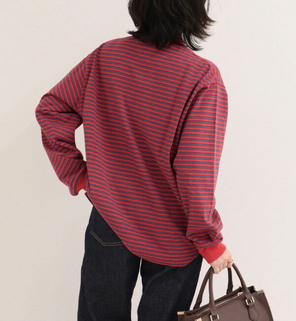 fredy emue「【L.L.Bean/エル・エル・ビーン】Union Long-Sleeve Stripe Tee」|Tシャツ・カットソー|