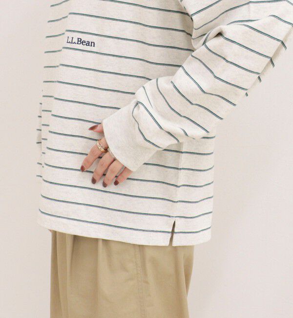 fredy emue「【L.L.Bean/エル・エル・ビーン】Union Long-Sleeve Stripe Tee」|Tシャツ・カットソー|