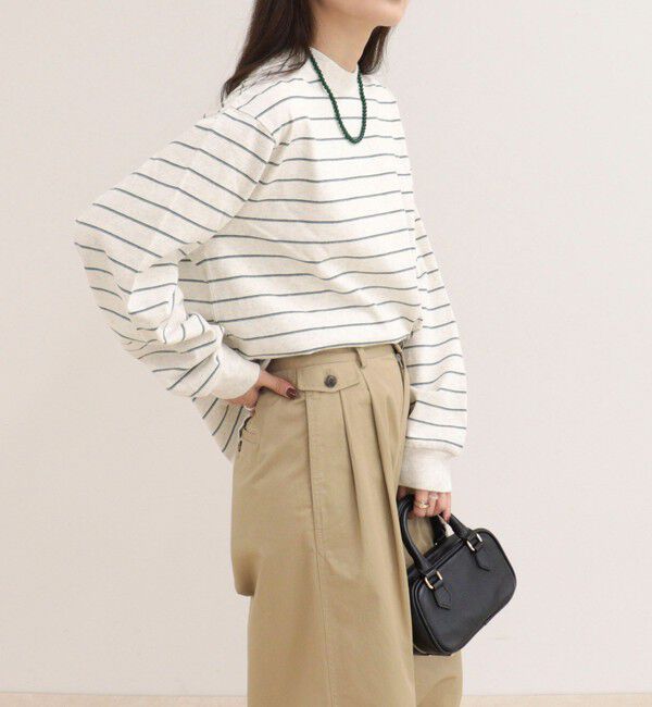 fredy emue「【L.L.Bean/エル・エル・ビーン】Union Long-Sleeve Stripe Tee」|Tシャツ・カットソー|