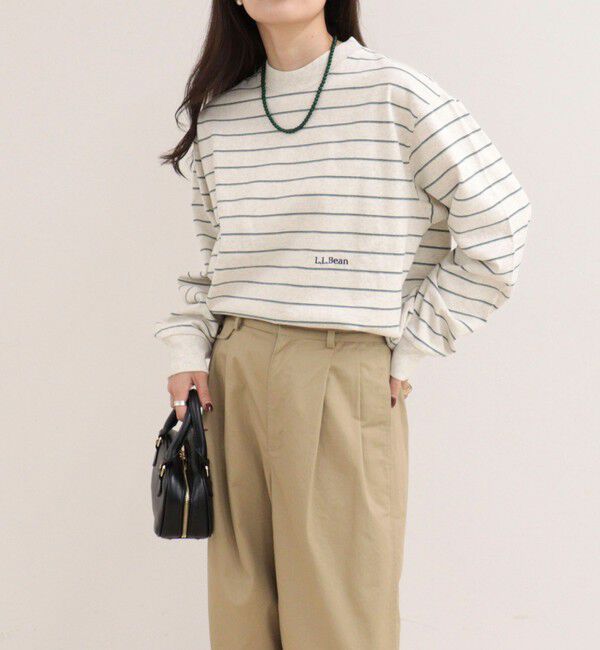 fredy emue「【L.L.Bean/エル・エル・ビーン】Union Long-Sleeve Stripe Tee」|Tシャツ・カットソー|