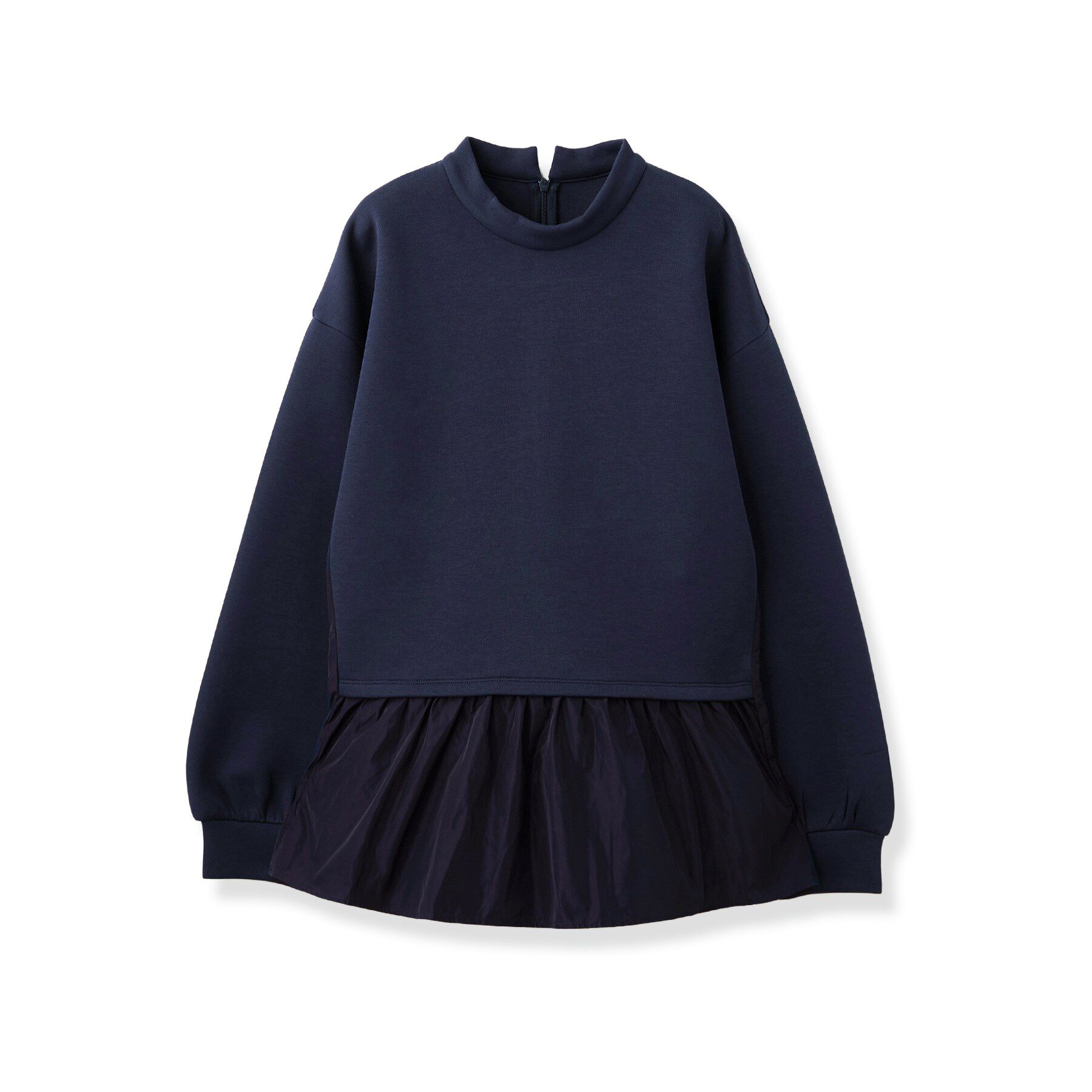 Reflect「【手洗い可】異素材切り替えデザインプルオーバー」|Tシャツ・カットソー|