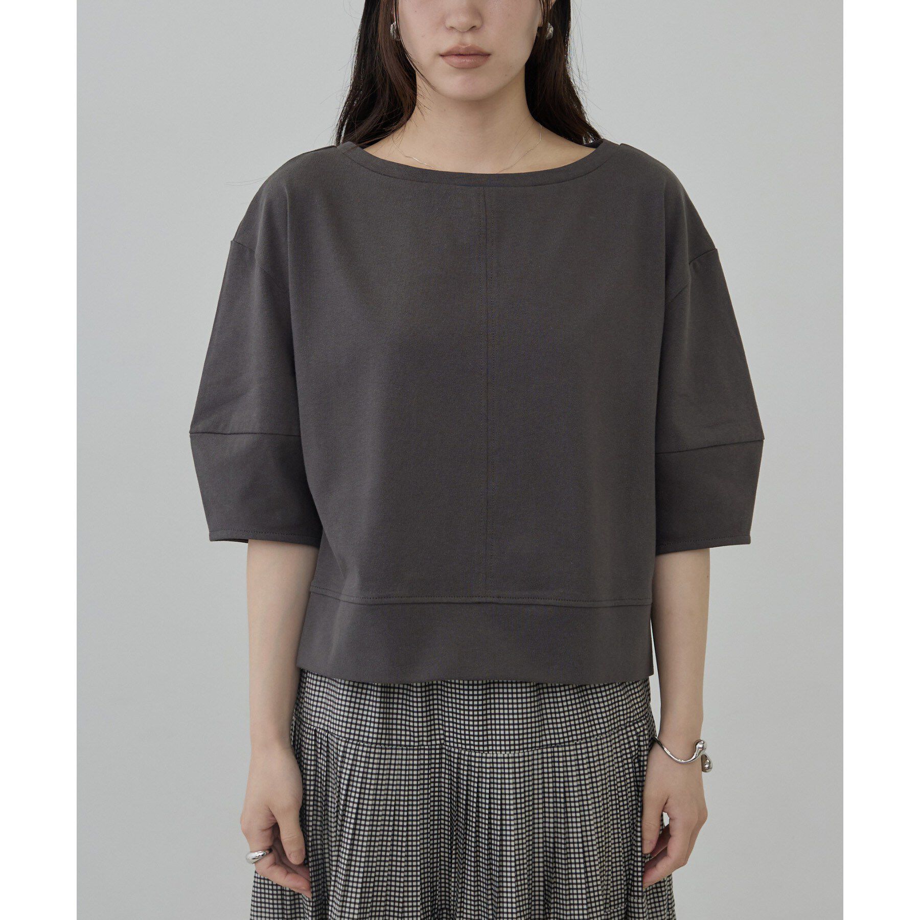 GALLEST「ハーフスリーブフォルムカットソー【接触冷感／新色追加】」|Tシャツ・カットソー|