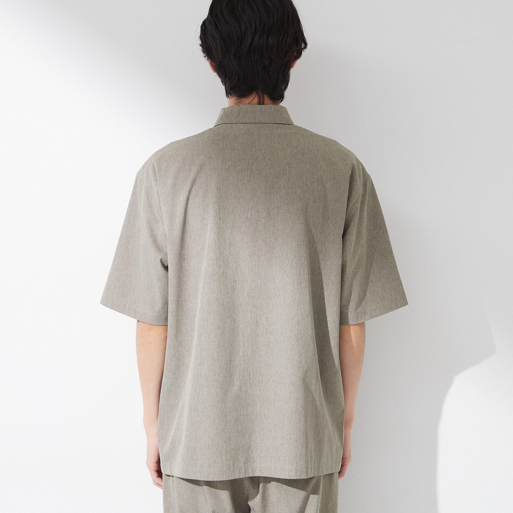 THE SHOP TK「【吸水速乾／防シワ／マシンウォッシャブル】ハイドロクール 半袖シャツ」|シャツ・ブラウス|