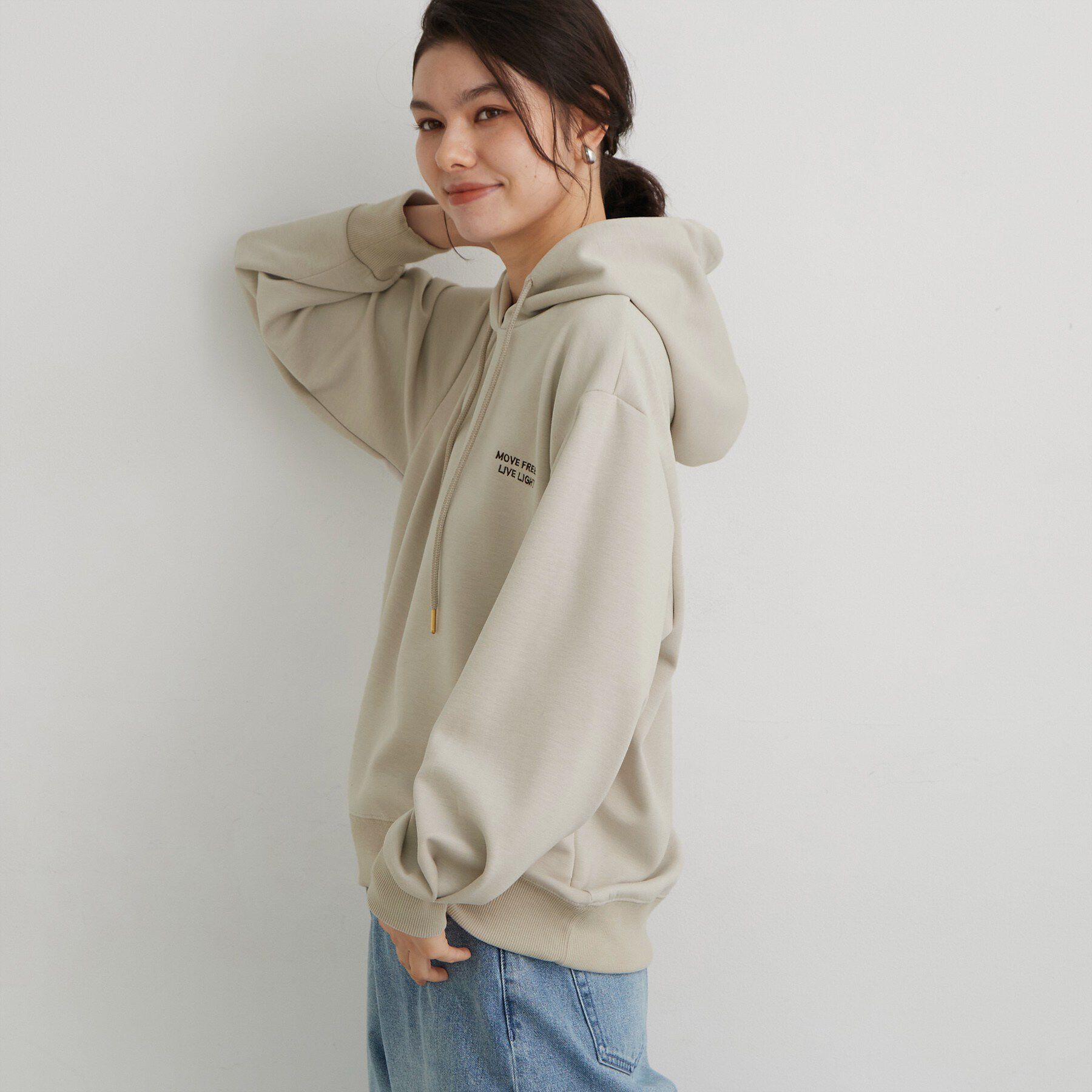 THE SHOP TK「ダンボールプルパーカー」|パーカー|