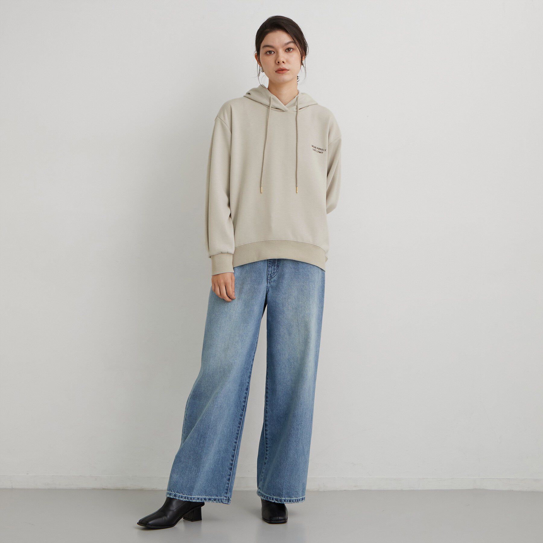 THE SHOP TK「ダンボールプルパーカー」|パーカー|