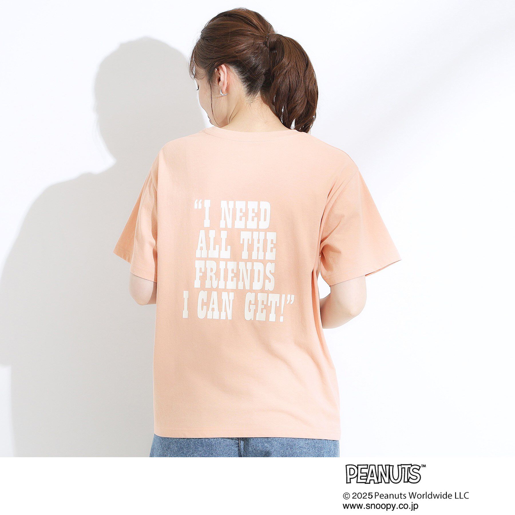 SHOO･LA･RUE「【PEANUTS】ひんやりTシャツ」|Tシャツ・カットソー|