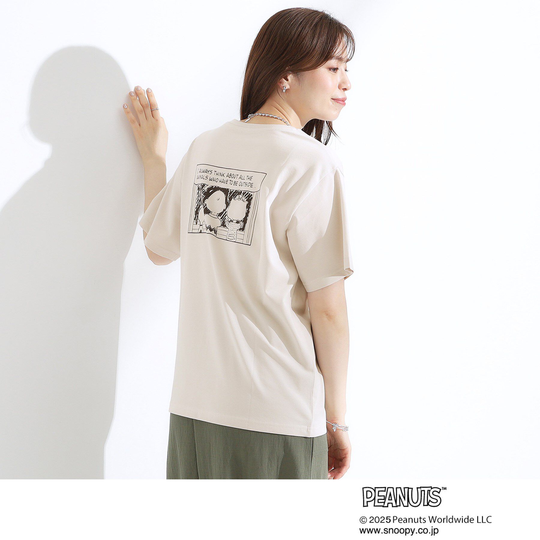 SHOO･LA･RUE「【PEANUTS】ひんやりTシャツ」|Tシャツ・カットソー|
