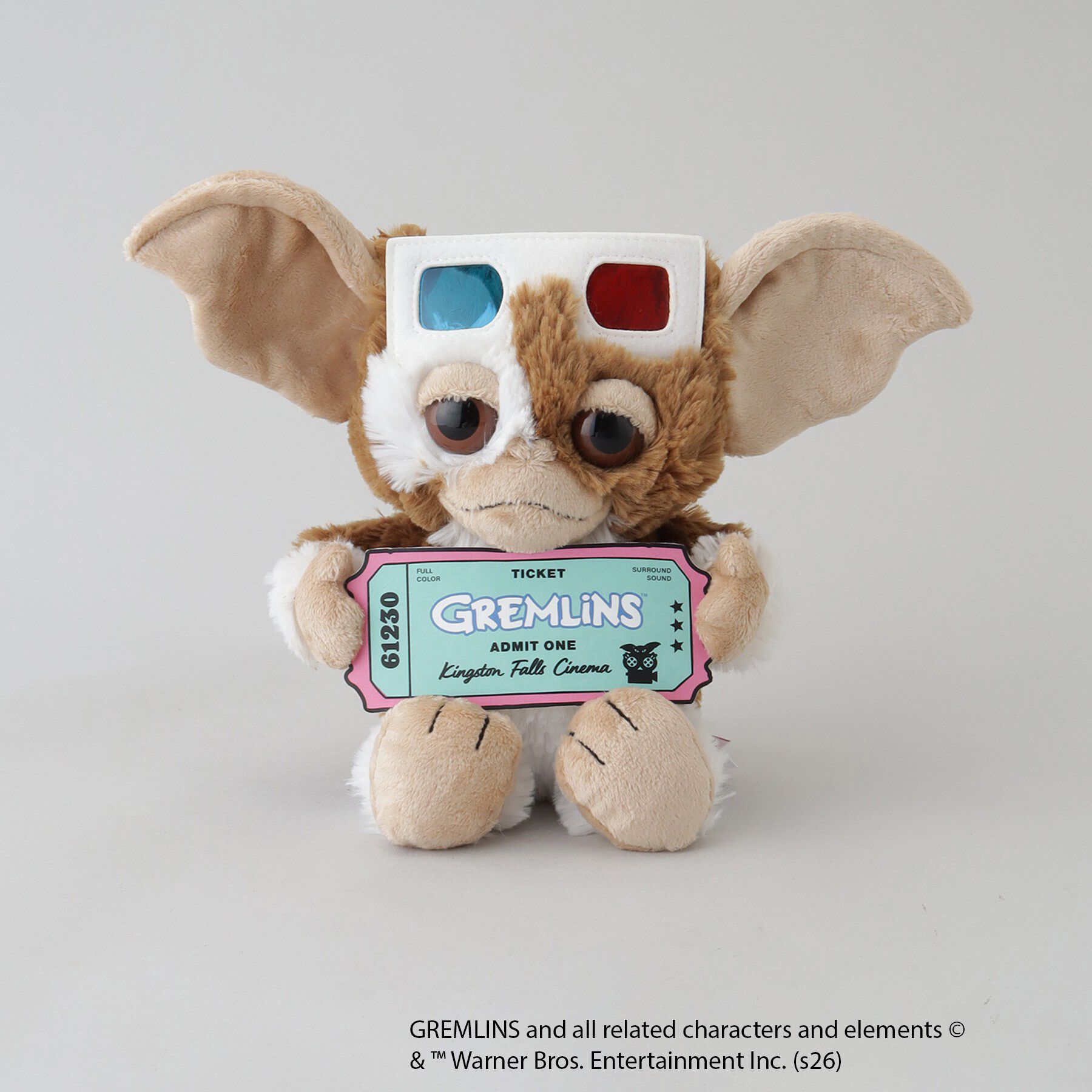 212 KITCHEN STORE「ぬいぐるみ 25cm 3Dメガネ&チケット ＜GREMLINS グレムリン＞」|その他|