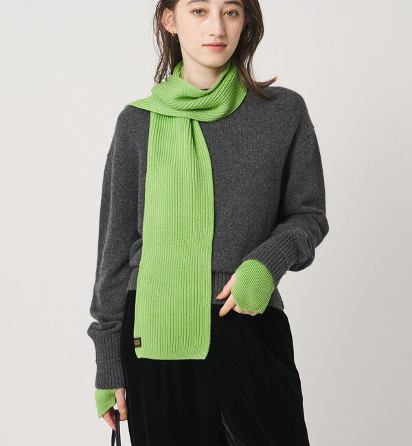 UNITED ARROWS「【別注】＜BATONER＞ソリッド マフラー」|マフラー|