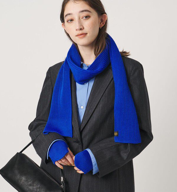 UNITED ARROWS「【別注】＜BATONER＞ソリッド マフラー」|マフラー|