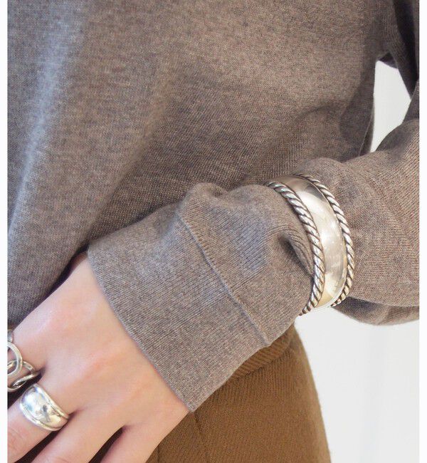 EMMEL REFINES「＜ PHILIPPE AUDIBERT＞ ツイストバングル ＜Select by EMMEL REFINES＞」|ブレスレット・バングル|