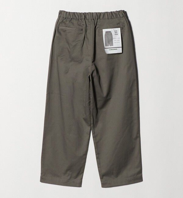 UNITED ARROWS green label relaxing「【WEB限定】＜3/2 WORKS＞GLR ワイドチノ チノパンツ」|チノ|