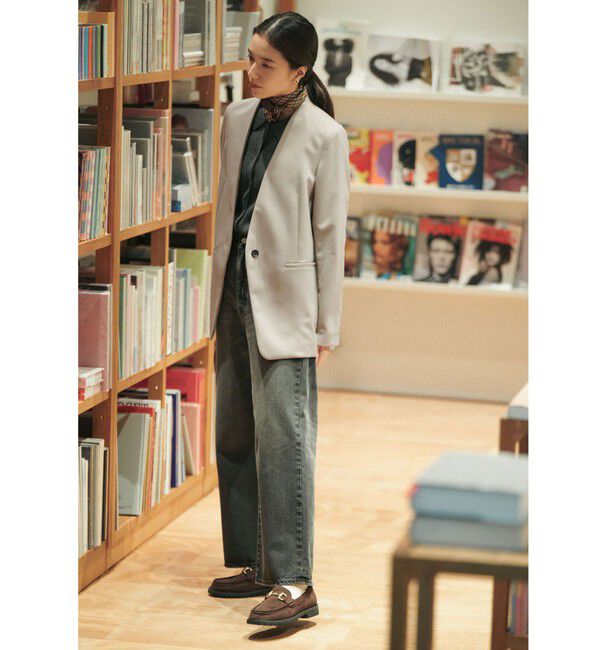 UNITED ARROWS green label relaxing「［size SHORT/TALLあり］Greed グリード ノーラペル ジャケット ウォッシャブル」|ノーカラージャケット|