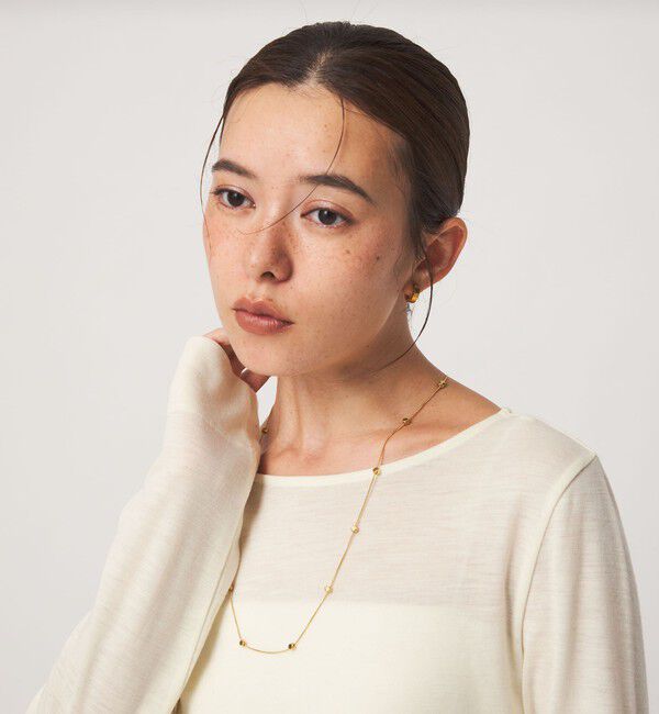 UNITED ARROWS green label relaxing「ブロックトーション ネックレス」|ネックレス|