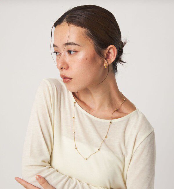 UNITED ARROWS green label relaxing「ブロックトーション ネックレス」|ネックレス|