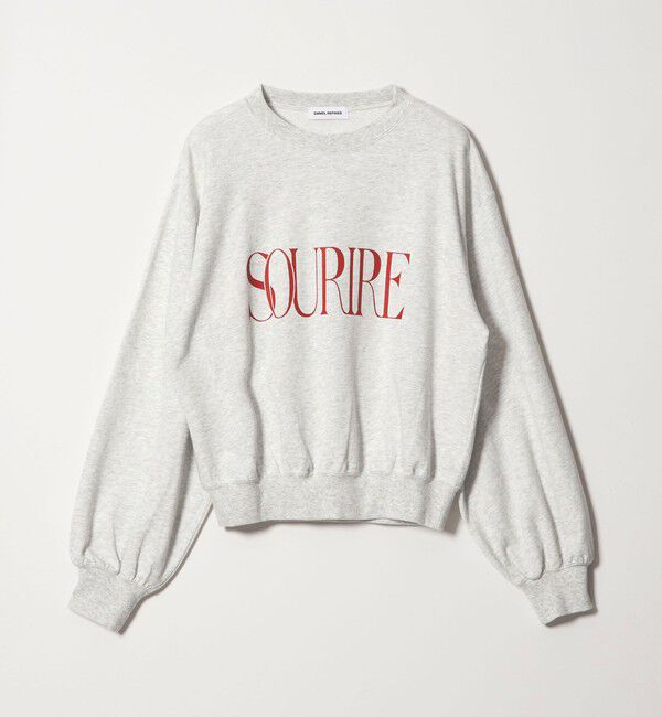 EMMEL REFINES「＜EMMEL REFINES＞EM ロゴ ボクシー スウェット」|Tシャツ・カットソー|LT.GRAY