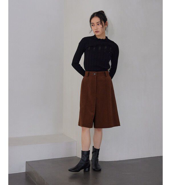 EMMEL REFINES「＜EMMEL REFINES＞EM ブラッシュド ツイル ハーフパンツ」|その他|