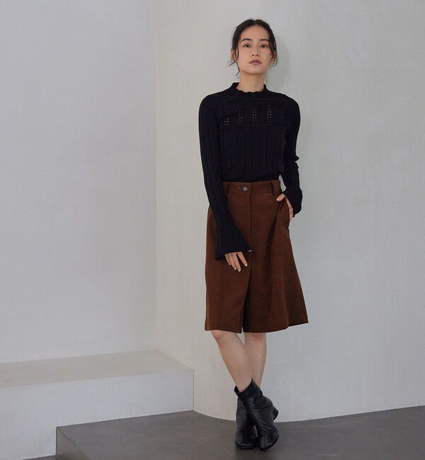 EMMEL REFINES「＜EMMEL REFINES＞EM ブラッシュド ツイル ハーフパンツ」|その他|