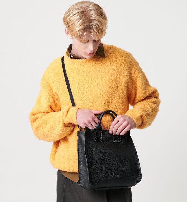BEAUTY&YOUTH UNITED ARROWS「スタンダード レザー ミニ トート バッグ MADE IN JAPAN」|トートバッグ|