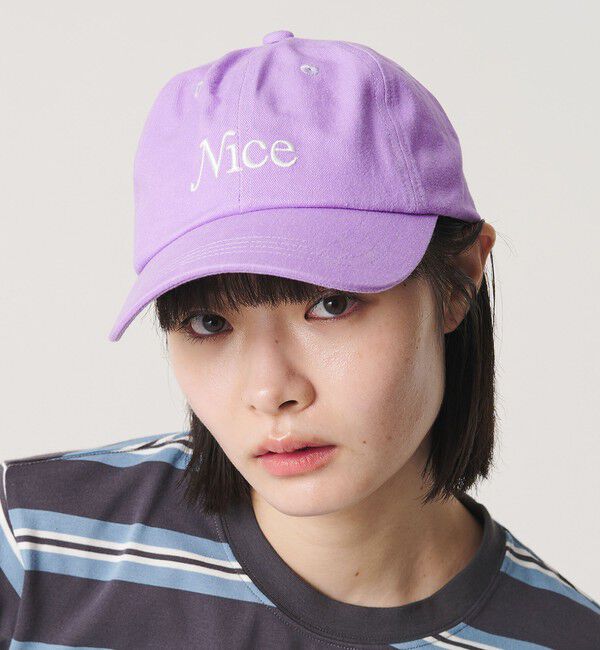 NICE WEATHER「＜NICE WEATHER＞SIGNATURE キャップ 2」|キャップ・キャスケット|