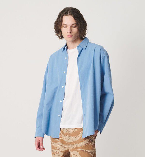 California General Store「＜CGS.＞オーガニックコットン タイプライター レギュラーカラー シャツ」|シャツ・ブラウス|COBALT