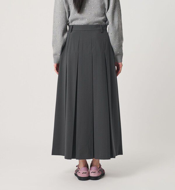 BEAUTY&YOUTH UNITED ARROWS「ソリッド＆ストライプ ワイドプリーツスカート」|スカート|