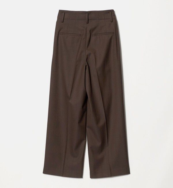 BEAUTY&YOUTH UNITED ARROWS「シャドーストライプ タック ワイドパンツ ウォッシャブル」|その他|