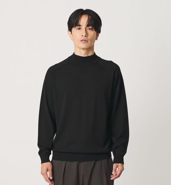 BEAUTY&YOUTH UNITED ARROWS「SUPER130 ウール タートルネック ニット ウォッシャブル」|ニット・セーター|