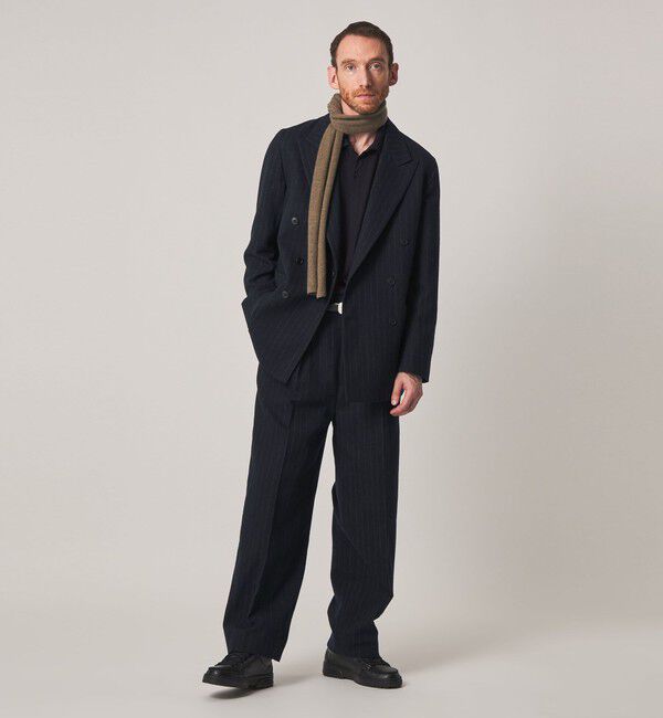 STEVEN ALAN「＜Steven Alan＞ ブラッシュド フランネル ダブルブレステッド 6B ジャケット」|テーラードジャケット|