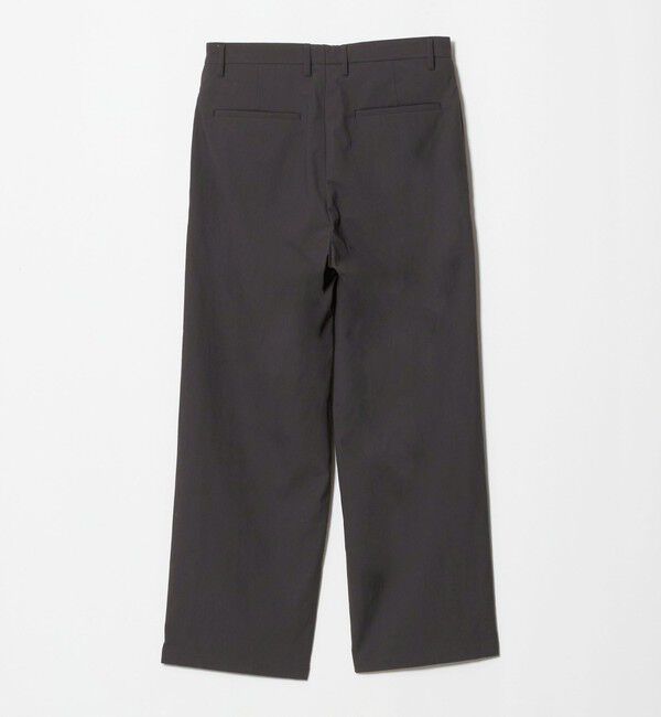 BEAUTY&YOUTH UNITED ARROWS「カルゼ ナイロン 1プリーツ テーパード パンツ NO.10」|チノ|