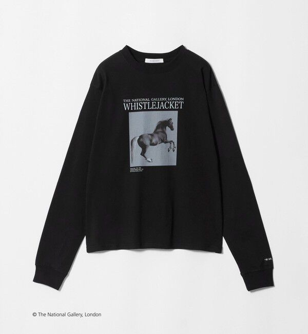 BEAUTY&YOUTH UNITED ARROWS「【別注】＜＋81BRANCA＞The National Gallery London グラフィック Tシャツ」|Tシャツ・カットソー|BLACK