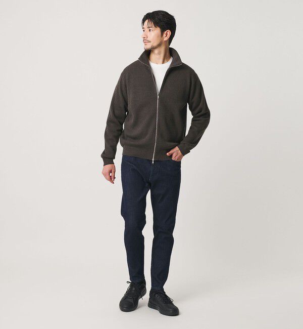 BEAUTY&YOUTH UNITED ARROWS「【WEB限定 WARDROBE SMART】ウォッシャブル ドライバーズジャケット」|カーディガン|
