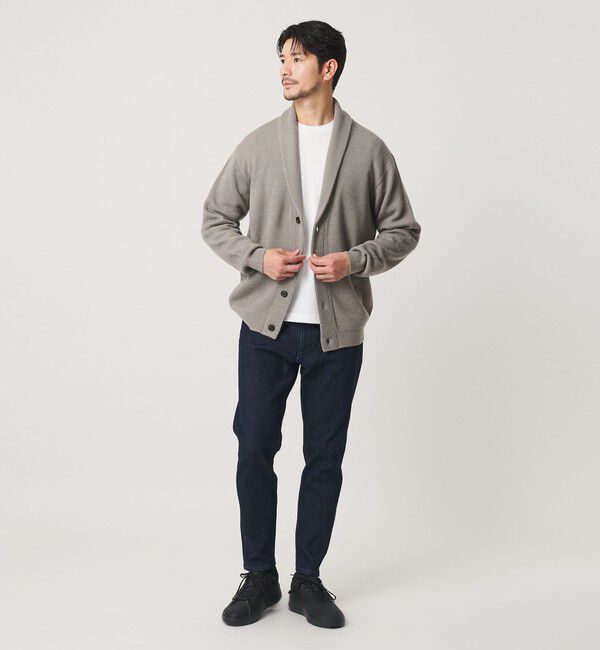 BEAUTY&YOUTH UNITED ARROWS「【WEB限定 WARDROBE SMART】ウォッシャブル ショールカラー カーディガン」|カーディガン|
