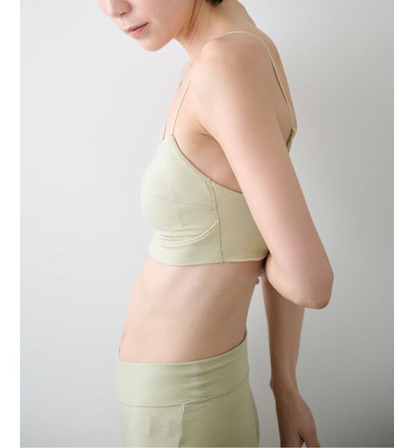 EMILYWEEK「《新色》[ACTIVE]Bamboo ストレッチブラ（グリーン）」|インナー|