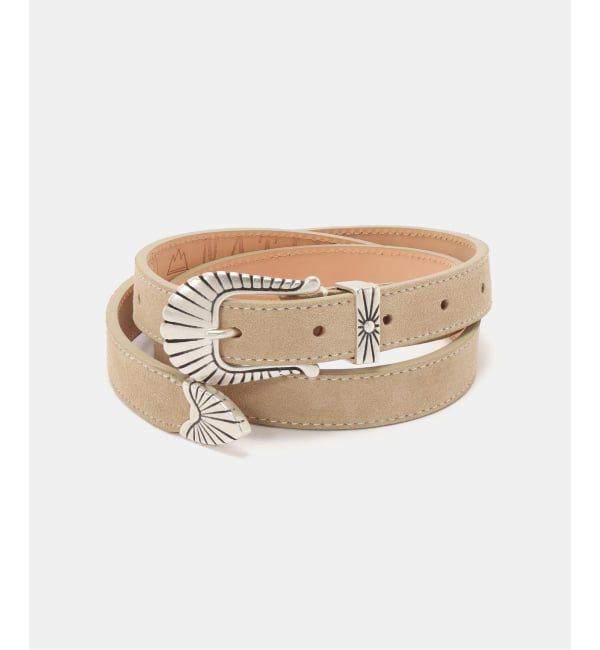 Plage「ADRIANO MENEGHETTI / アドリアーノメネゲッティー 別注  CONCHO SUEDE ベルト」|ベルト|