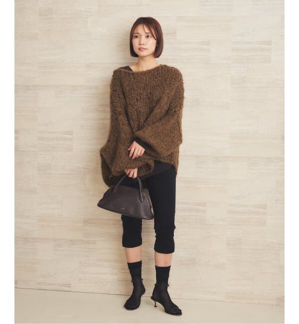 Plage「《追加》HAND KNIT ジャンボタム プルオーバー」|ニット・セーター|