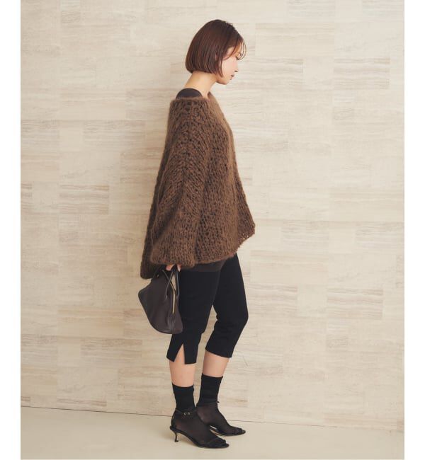 Plage「《追加》HAND KNIT ジャンボタム プルオーバー」|ニット・セーター|